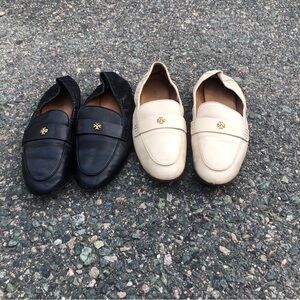 Lot of 2 pairs of Tory Burch Loafers size 7